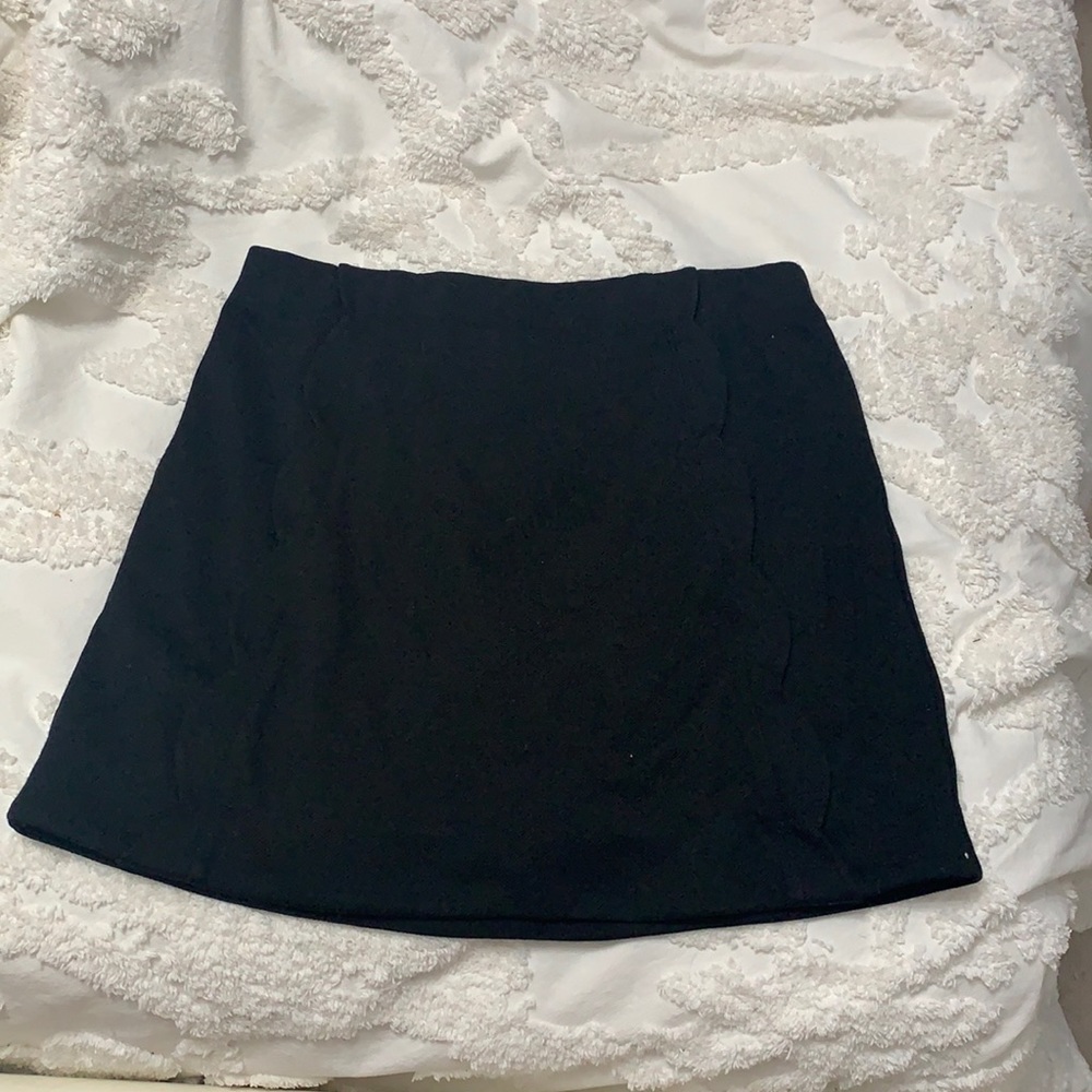Topshop Black Scallop Skirt🖤